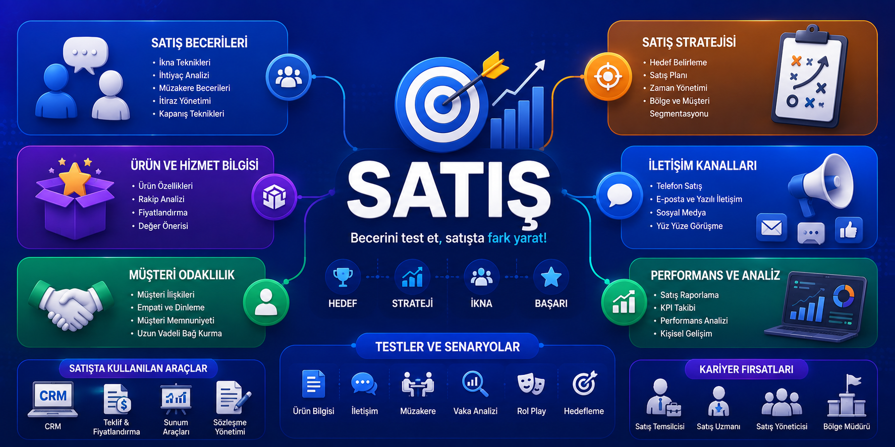 Satış testleri